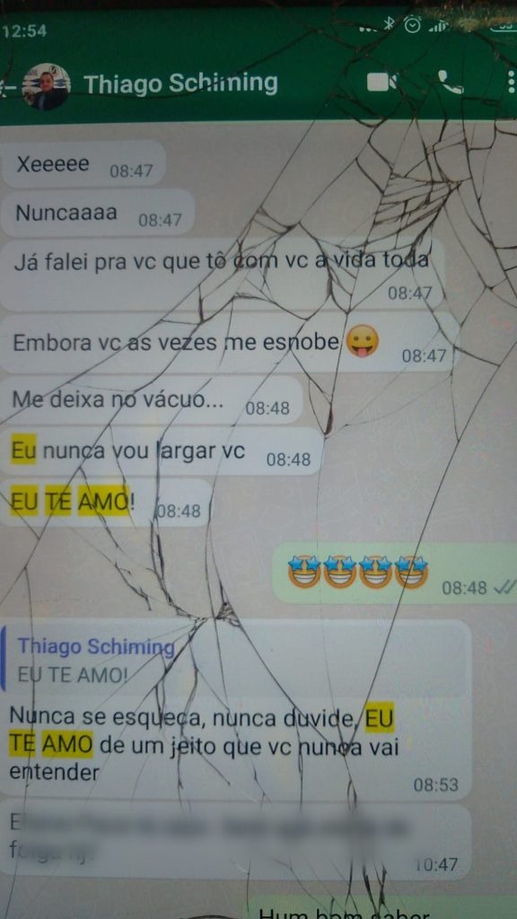 Print mostra mensagem de ‘eu te amo’ de presidente da Câmara para prefeita de Votorantim