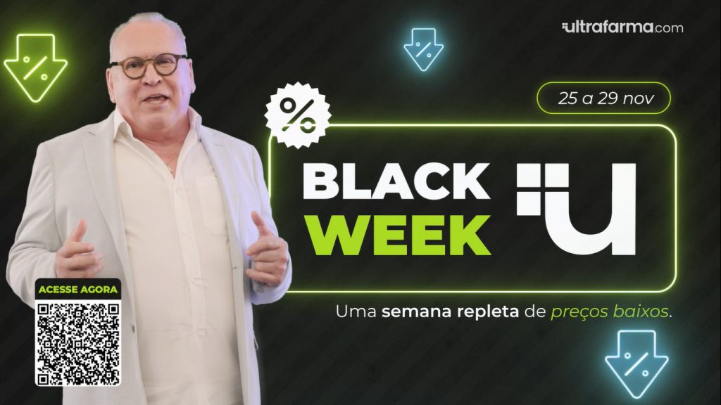 Ultrafarma anuncia maior Black Week de sua história com mais de 15 mil itens em promoção